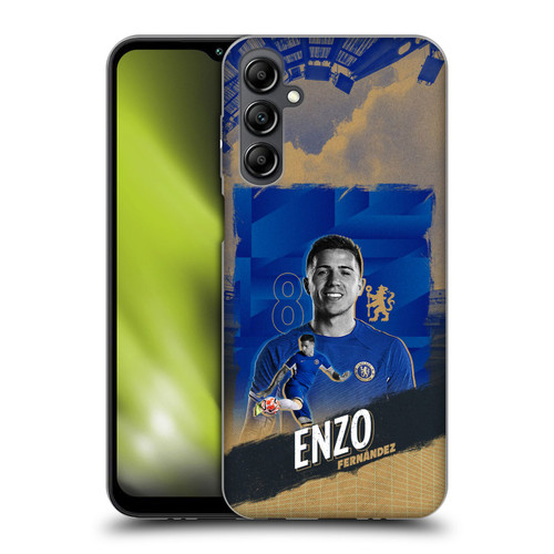 Chelsea Football Club 2023/24 First Team Enzo Fernández Soft Gel Case for Samsung Galaxy M14 5G