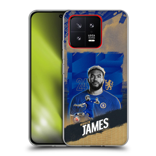 Chelsea Football Club 2023/24 First Team Reece James Soft Gel Case for Xiaomi 13 5G