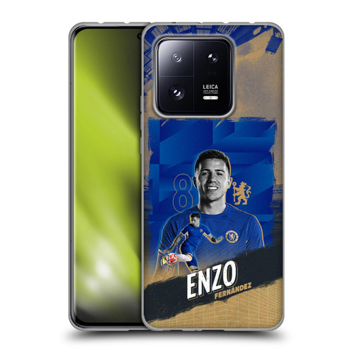 Chelsea Football Club 2023/24 First Team Enzo Fernández Soft Gel Case for Xiaomi 13 Pro 5G