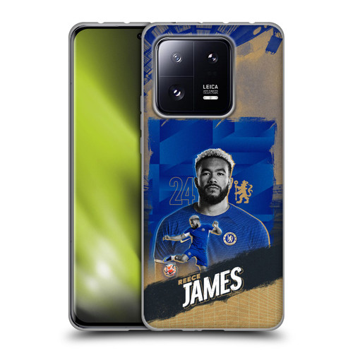 Chelsea Football Club 2023/24 First Team Reece James Soft Gel Case for Xiaomi 13 Pro 5G