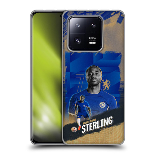 Chelsea Football Club 2023/24 First Team Raheem Sterling Soft Gel Case for Xiaomi 13 Pro 5G