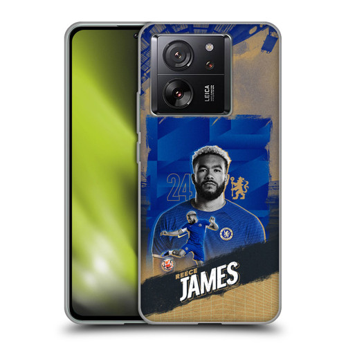 Chelsea Football Club 2023/24 First Team Reece James Soft Gel Case for Xiaomi 13T 5G / 13T Pro 5G