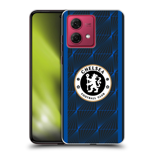Chelsea Football Club 2023/24 Kit Away Soft Gel Case for Motorola Moto G84 5G