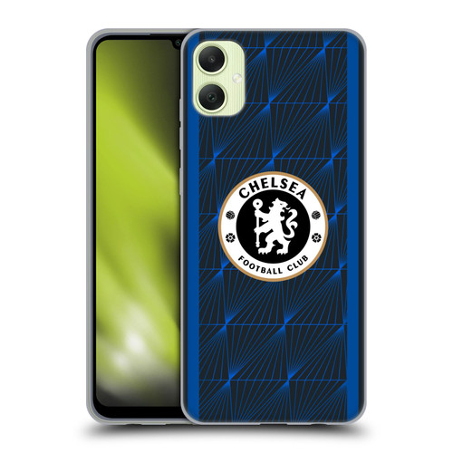 Chelsea Football Club 2023/24 Kit Away Soft Gel Case for Samsung Galaxy A05