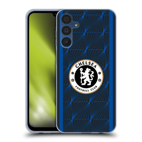 Chelsea Football Club 2023/24 Kit Away Soft Gel Case for Samsung Galaxy A15