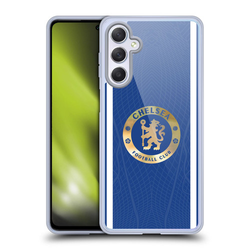 Chelsea Football Club 2023/24 Kit Home Soft Gel Case for Samsung Galaxy M54 5G