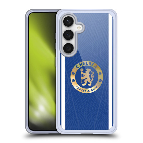Chelsea Football Club 2023/24 Kit Home Soft Gel Case for Samsung Galaxy S24 5G