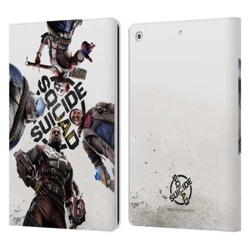 Suicide Squad: Kill The Justice League Key Art Poster Leather Book Wallet Case Cover For Apple iPad 10.2 2019/2020/2021