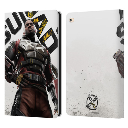 Suicide Squad: Kill The Justice League Key Art Deadshot Leather Book Wallet Case Cover For Apple iPad Air 2 (2014)
