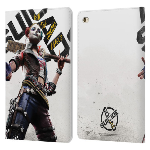 Suicide Squad: Kill The Justice League Key Art Harley Quinn Leather Book Wallet Case Cover For Apple iPad mini 4