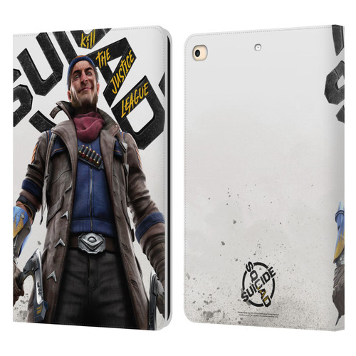 Suicide Squad: Kill The Justice League Key Art Captain Boomerang Leather Book Wallet Case Cover For Apple iPad 9.7 2017 / iPad 9.7 2018