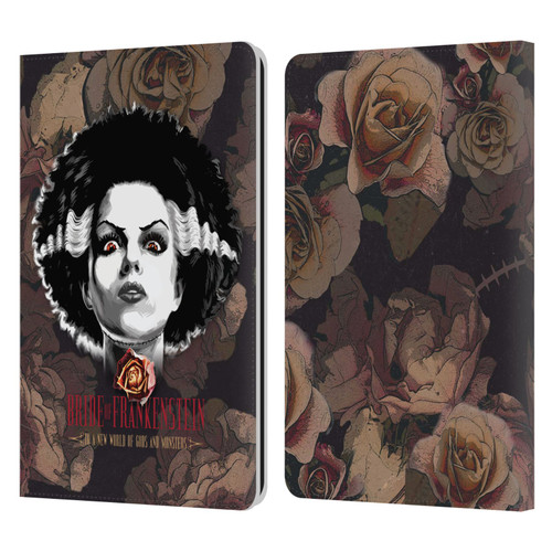 Universal Monsters The Bride Of Frankenstein World Of Gods And Monsters Leather Book Wallet Case Cover For Amazon Kindle Paperwhite 1 / 2 / 3