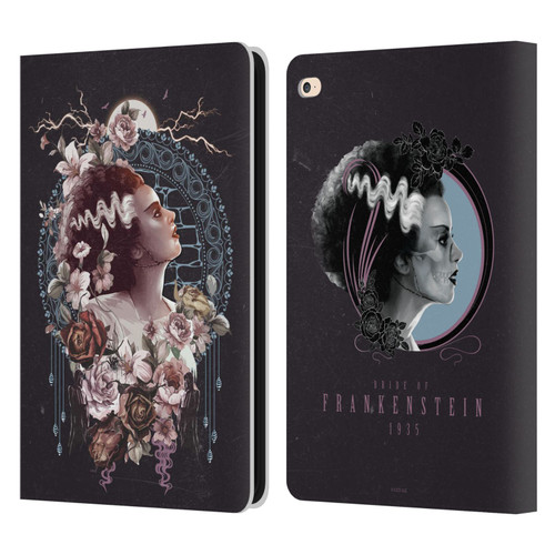 Universal Monsters The Bride Of Frankenstein Portrait Leather Book Wallet Case Cover For Apple iPad Air 2 (2014)