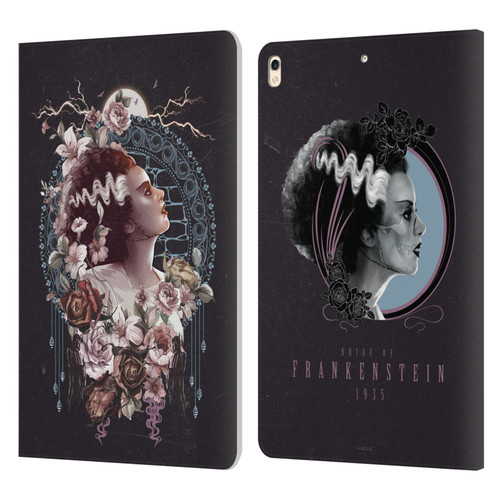 Universal Monsters The Bride Of Frankenstein Portrait Leather Book Wallet Case Cover For Apple iPad Pro 10.5 (2017)