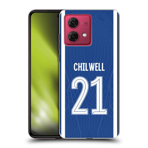 Chelsea Football Club 2023/24 Players Home Kit Ben Chilwell Soft Gel Case for Motorola Moto G84 5G
