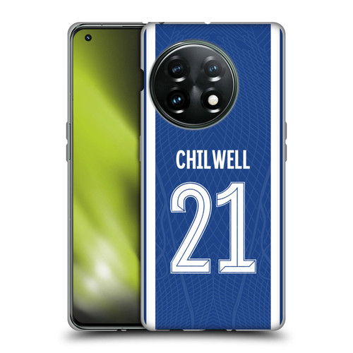Chelsea Football Club 2023/24 Players Home Kit Ben Chilwell Soft Gel Case for OnePlus 11 5G