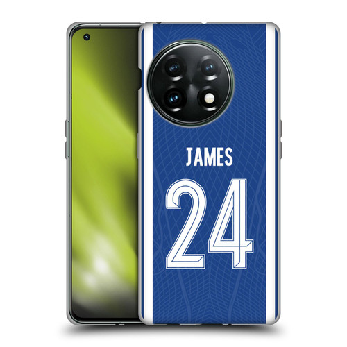 Chelsea Football Club 2023/24 Players Home Kit Reece James Soft Gel Case for OnePlus 11 5G