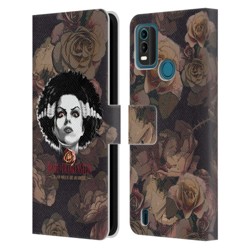 Universal Monsters The Bride Of Frankenstein World Of Gods And Monsters Leather Book Wallet Case Cover For Nokia G11 Plus