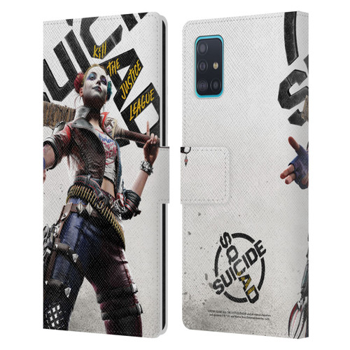 Suicide Squad: Kill The Justice League Key Art Harley Quinn Leather Book Wallet Case Cover For Samsung Galaxy A51 (2019)