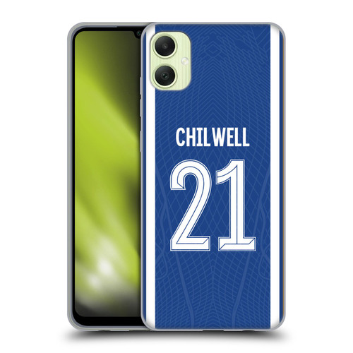 Chelsea Football Club 2023/24 Players Home Kit Ben Chilwell Soft Gel Case for Samsung Galaxy A05