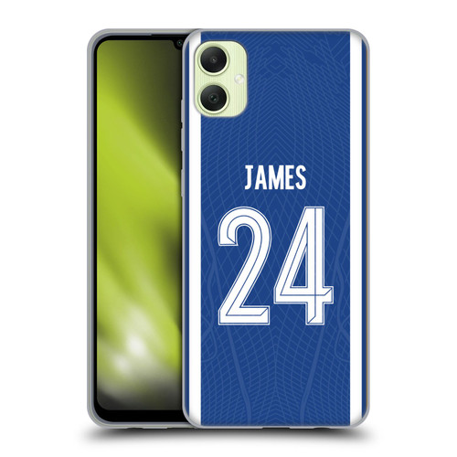Chelsea Football Club 2023/24 Players Home Kit Reece James Soft Gel Case for Samsung Galaxy A05