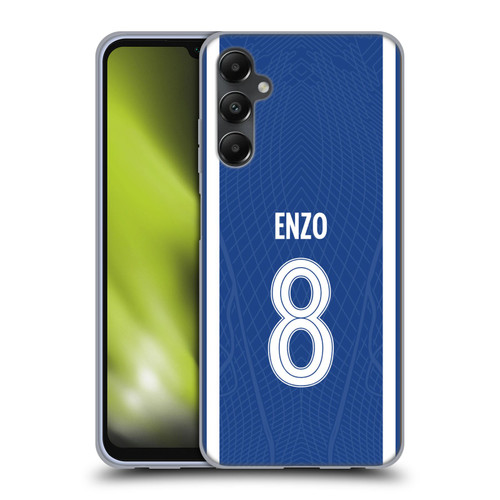 Chelsea Football Club 2023/24 Players Home Kit Enzo Fernández Soft Gel Case for Samsung Galaxy A05s