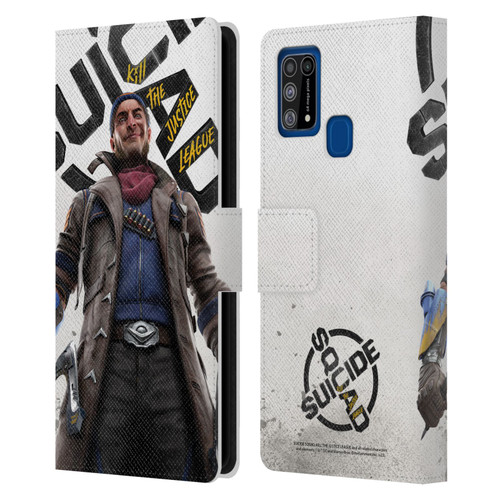 Suicide Squad: Kill The Justice League Key Art Captain Boomerang Leather Book Wallet Case Cover For Samsung Galaxy M31 (2020)