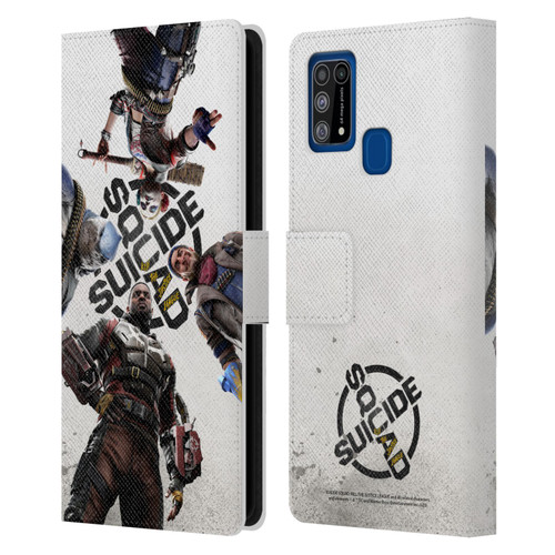 Suicide Squad: Kill The Justice League Key Art Poster Leather Book Wallet Case Cover For Samsung Galaxy M31 (2020)