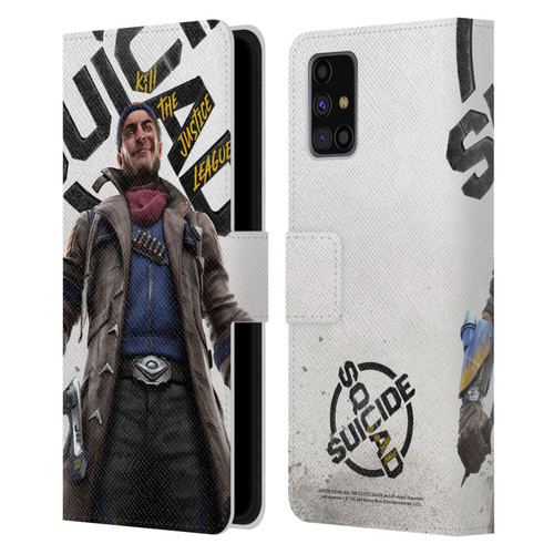 Suicide Squad: Kill The Justice League Key Art Captain Boomerang Leather Book Wallet Case Cover For Samsung Galaxy M31s (2020)