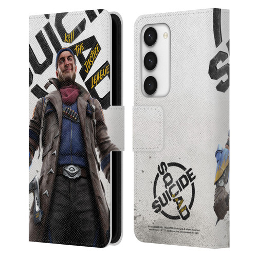 Suicide Squad: Kill The Justice League Key Art Captain Boomerang Leather Book Wallet Case Cover For Samsung Galaxy S23 5G