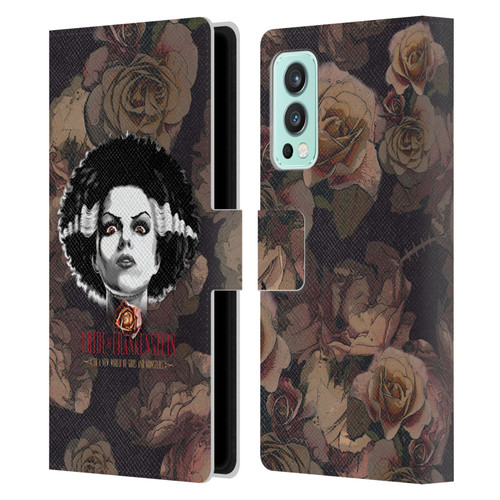 Universal Monsters The Bride Of Frankenstein World Of Gods And Monsters Leather Book Wallet Case Cover For OnePlus Nord 2 5G