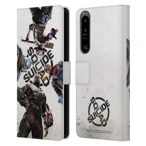 Suicide Squad: Kill The Justice League Key Art Poster Leather Book Wallet Case Cover For Sony Xperia 1 IV