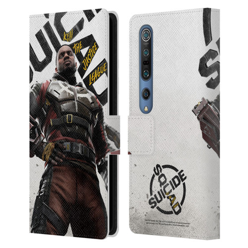 Suicide Squad: Kill The Justice League Key Art Deadshot Leather Book Wallet Case Cover For Xiaomi Mi 10 5G / Mi 10 Pro 5G