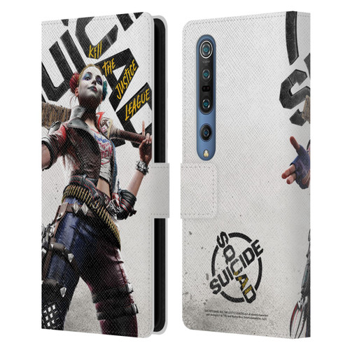 Suicide Squad: Kill The Justice League Key Art Harley Quinn Leather Book Wallet Case Cover For Xiaomi Mi 10 5G / Mi 10 Pro 5G