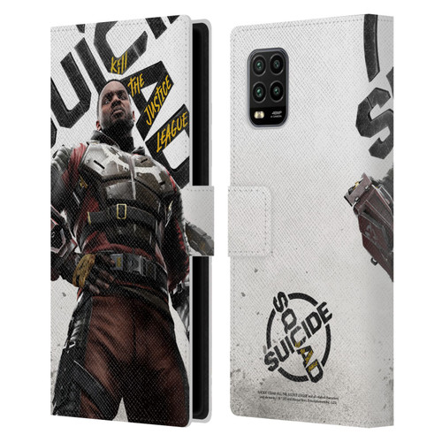 Suicide Squad: Kill The Justice League Key Art Deadshot Leather Book Wallet Case Cover For Xiaomi Mi 10 Lite 5G