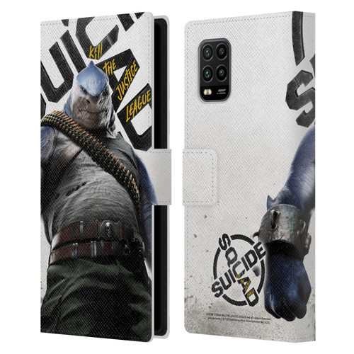 Suicide Squad: Kill The Justice League Key Art King Shark Leather Book Wallet Case Cover For Xiaomi Mi 10 Lite 5G