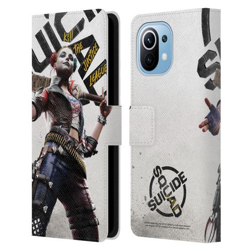 Suicide Squad: Kill The Justice League Key Art Harley Quinn Leather Book Wallet Case Cover For Xiaomi Mi 11