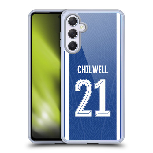 Chelsea Football Club 2023/24 Players Home Kit Ben Chilwell Soft Gel Case for Samsung Galaxy M54 5G