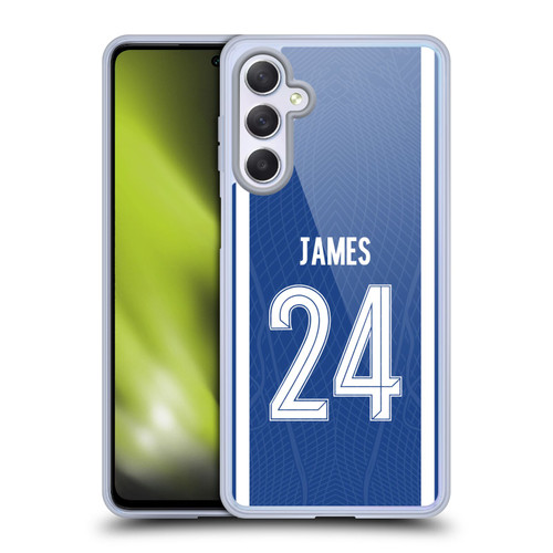 Chelsea Football Club 2023/24 Players Home Kit Reece James Soft Gel Case for Samsung Galaxy M54 5G