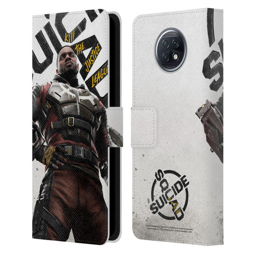 Suicide Squad: Kill The Justice League Key Art Deadshot Leather Book Wallet Case Cover For Xiaomi Redmi Note 9T 5G