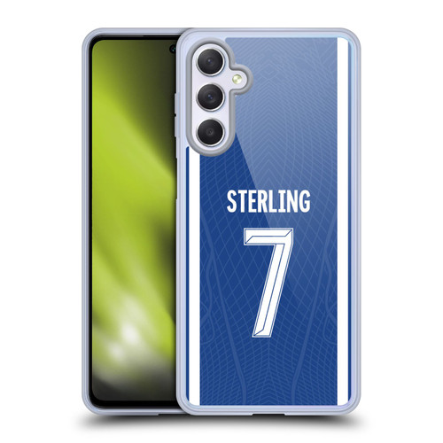Chelsea Football Club 2023/24 Players Home Kit Raheem Sterling Soft Gel Case for Samsung Galaxy M54 5G