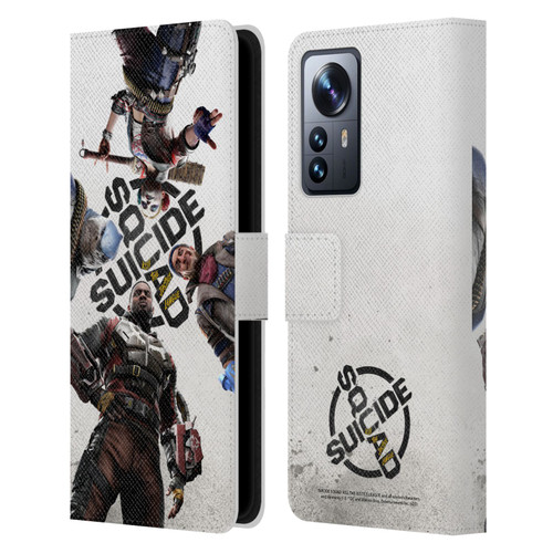 Suicide Squad: Kill The Justice League Key Art Poster Leather Book Wallet Case Cover For Xiaomi 12 Pro