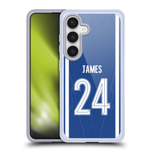 Chelsea Football Club 2023/24 Players Home Kit Reece James Soft Gel Case for Samsung Galaxy S24 5G