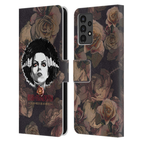 Universal Monsters The Bride Of Frankenstein World Of Gods And Monsters Leather Book Wallet Case Cover For Samsung Galaxy A13 (2022)