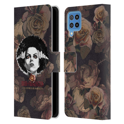Universal Monsters The Bride Of Frankenstein World Of Gods And Monsters Leather Book Wallet Case Cover For Samsung Galaxy F22 (2021)