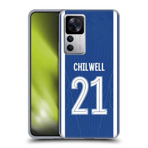 Chelsea Football Club 2023/24 Players Home Kit Ben Chilwell Soft Gel Case for Xiaomi 12T 5G / 12T Pro 5G / Redmi K50 Ultra 5G