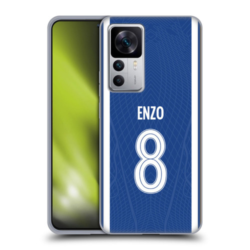 Chelsea Football Club 2023/24 Players Home Kit Enzo Fernández Soft Gel Case for Xiaomi 12T 5G / 12T Pro 5G / Redmi K50 Ultra 5G