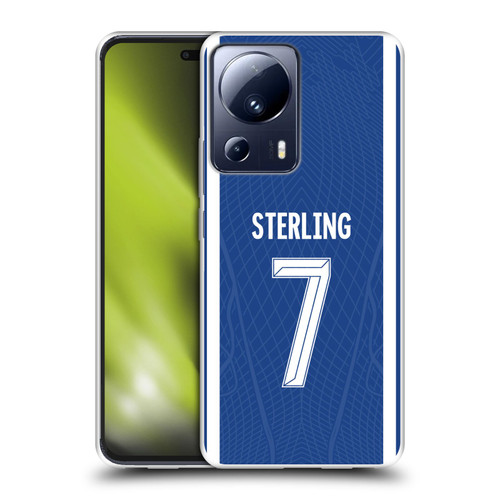 Chelsea Football Club 2023/24 Players Home Kit Raheem Sterling Soft Gel Case for Xiaomi 13 Lite 5G