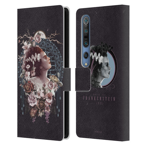Universal Monsters The Bride Of Frankenstein Portrait Leather Book Wallet Case Cover For Xiaomi Mi 10 5G / Mi 10 Pro 5G