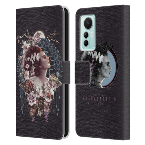 Universal Monsters The Bride Of Frankenstein Portrait Leather Book Wallet Case Cover For Xiaomi 12 Lite